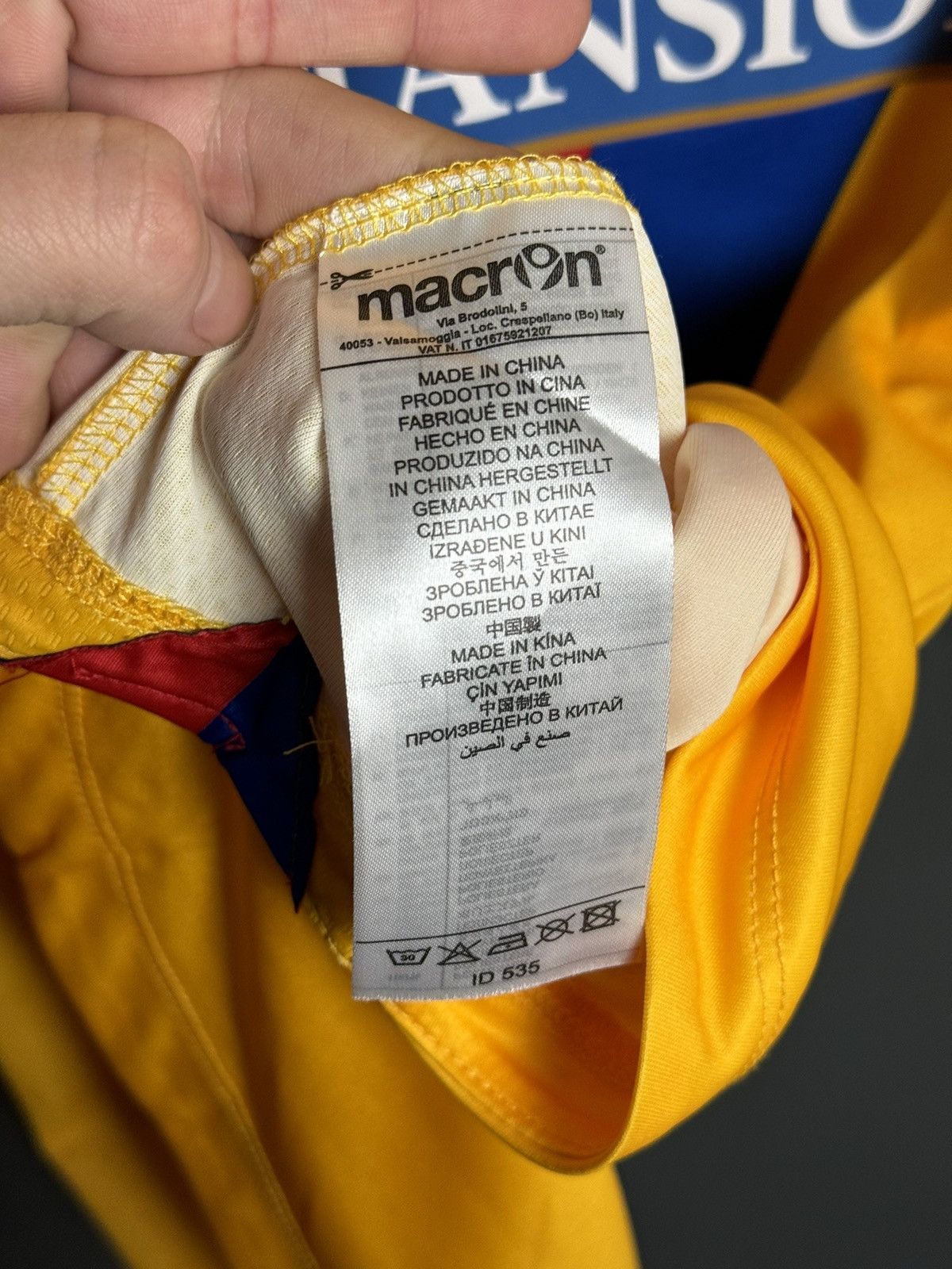 Macron New Crystal Palace 16/17 Away Milivojevic Football Jersey Size US XL / EU 56 / 4 - 12 Thumbnail
