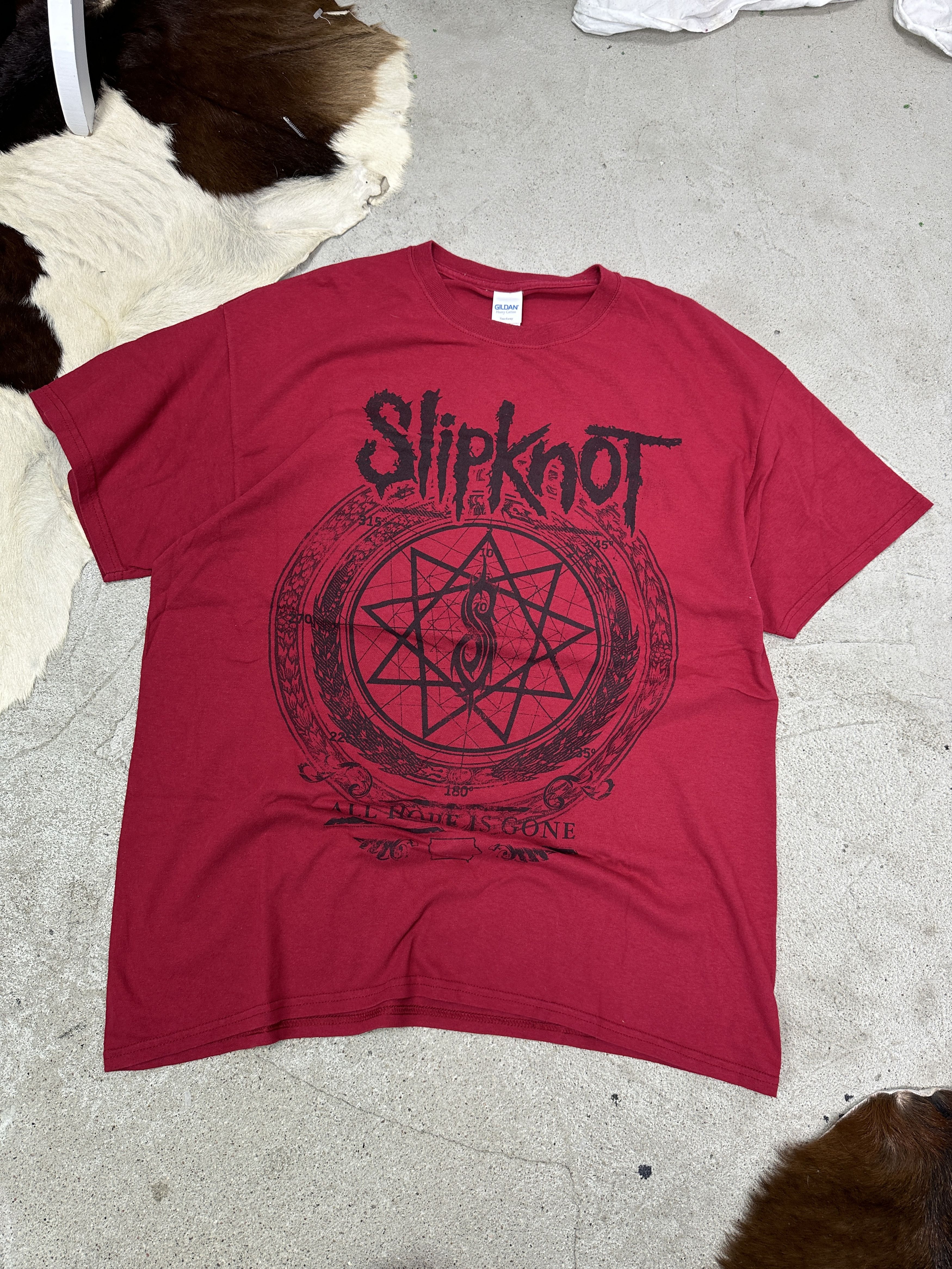 Slipknot Vintage Grunge Heavy Metal Bandtee Slipknot T-shirt 00s Size US XL / EU 56 / 4 - 1 Thumbnail