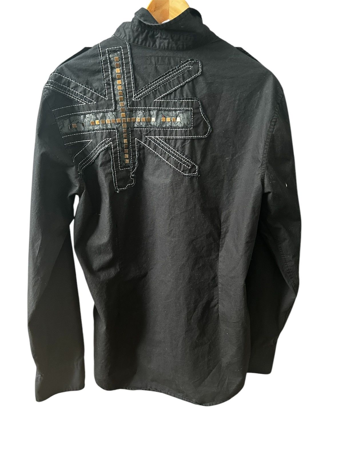 Guess studded vintage g by guess punk button up Size US M / EU 48-50 / 2 - 2 Thumbnail