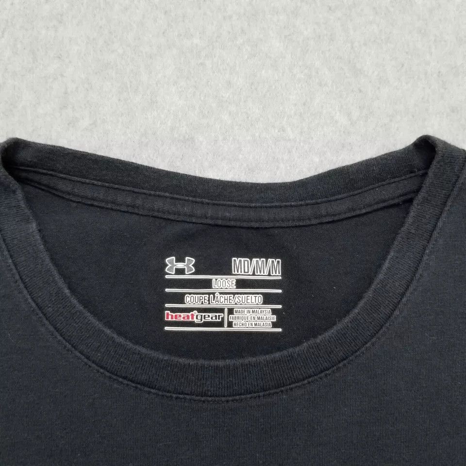 Under Armour Under Armour Shirt Mens Medium Black Short Sleeve USA Eagle Size US M / EU 48-50 / 2 - 5 Thumbnail
