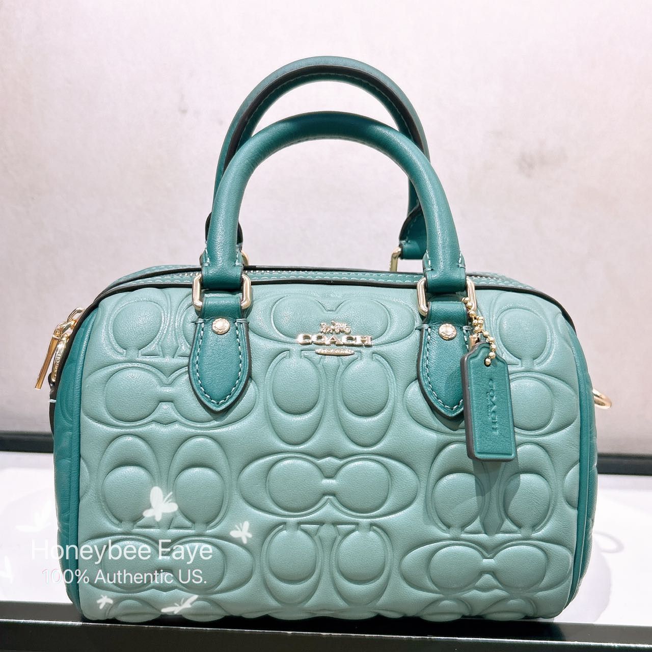 Coach Mini Rowan Crossbody Bag In Blocked Signature Leather CY744 Size ONE SIZE - 1 Thumbnail