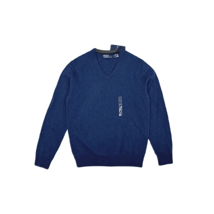 Polo Ralph Lauren Polo Ralph Lauren Men's Blue Casual Knit Sweater Size US S / EU 44-46 / 1 - 1 Thumbnail