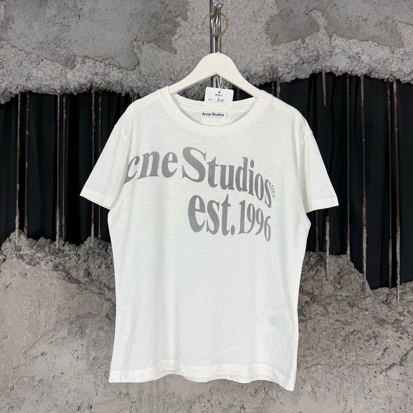 Acne Studios Acne Studios Est. 1996 Graphic T-Shirt Size L Size L / US 10 / IT 46 - 1 Thumbnail
