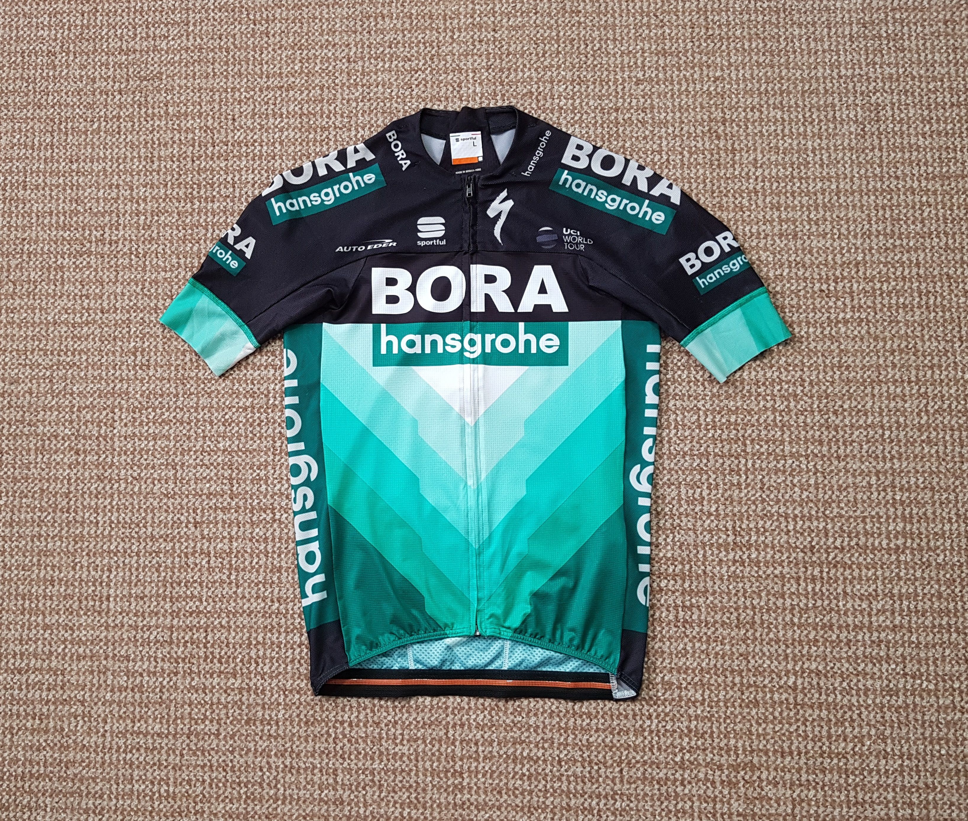 Other Bora–Hansgrohe Sportful Cycling Jersey Full Zip Team Shirt L Size US L / EU 52-54 / 3 - 1 Thumbnail