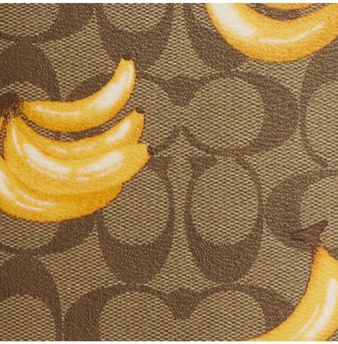 Coach NWT Sullivan Pack In Signature Canvas With Banana Print Size ONE SIZE - 5 Thumbnail