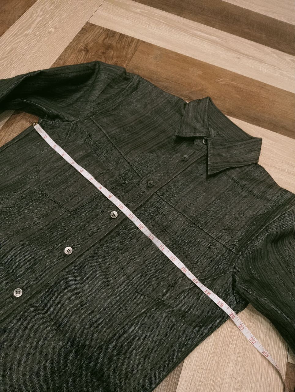 Issey Miyake VINTAGE TETE HOMME DENIM SHIRT SIZE L Size US L / EU 52-54 / 3 - 6 Thumbnail