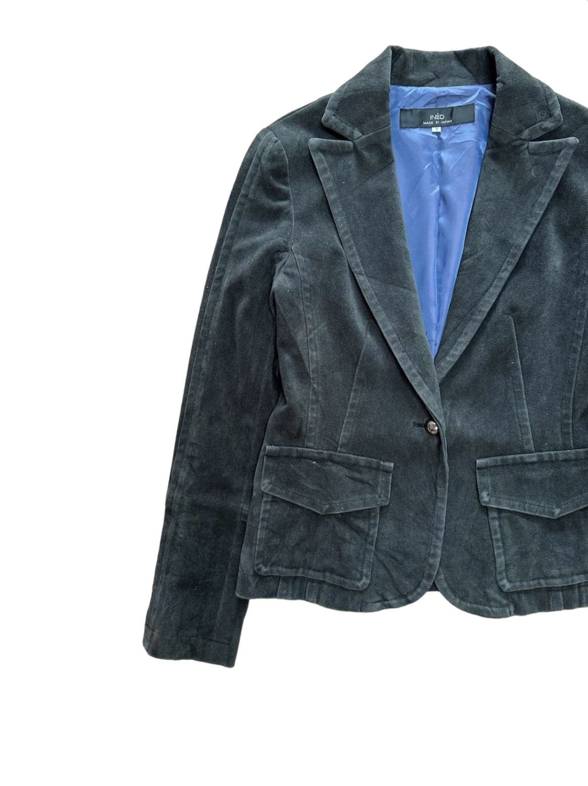 Japanese Brand × Yohji Yamamoto Ined By Yohji Yamamoto Single Buttons Blazer Size XS / US 0-2 / IT 36-38 - 2 Thumbnail