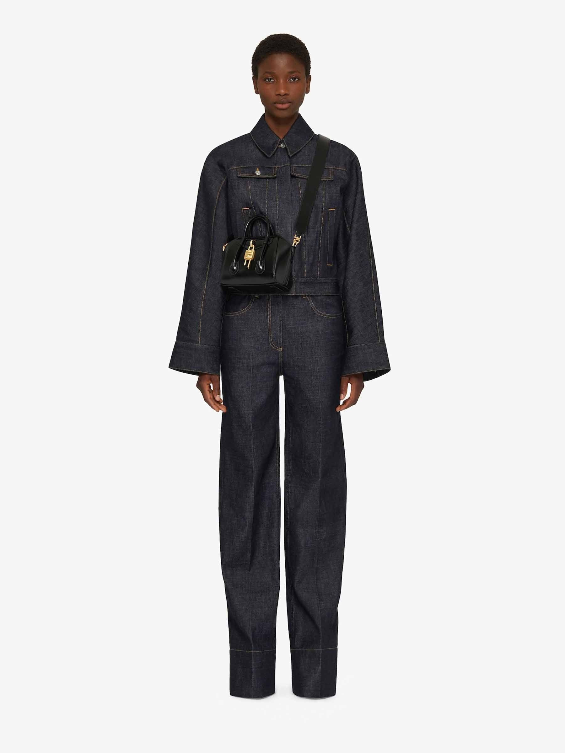 Givenchy o1srvl11e0725 Size: OS / Antigona Lock-Toy Bag in Black Size ONE SIZE - 2 Thumbnail