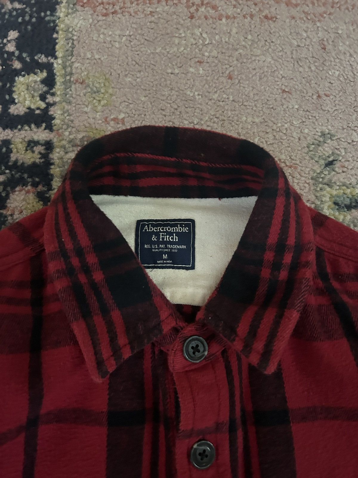 Abercrombie & Fitch Abercrombie & Fitch Vintage flannel Shirt Size US M / EU 48-50 / 2 - 3 Thumbnail