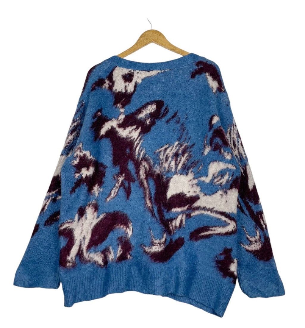 Designer × Japanese Brand × LOWRYS FARM 💥LAWRYS FARM POP ART KNIT CARDIGAN Size US XL / EU 56 / 4 - 7 Thumbnail