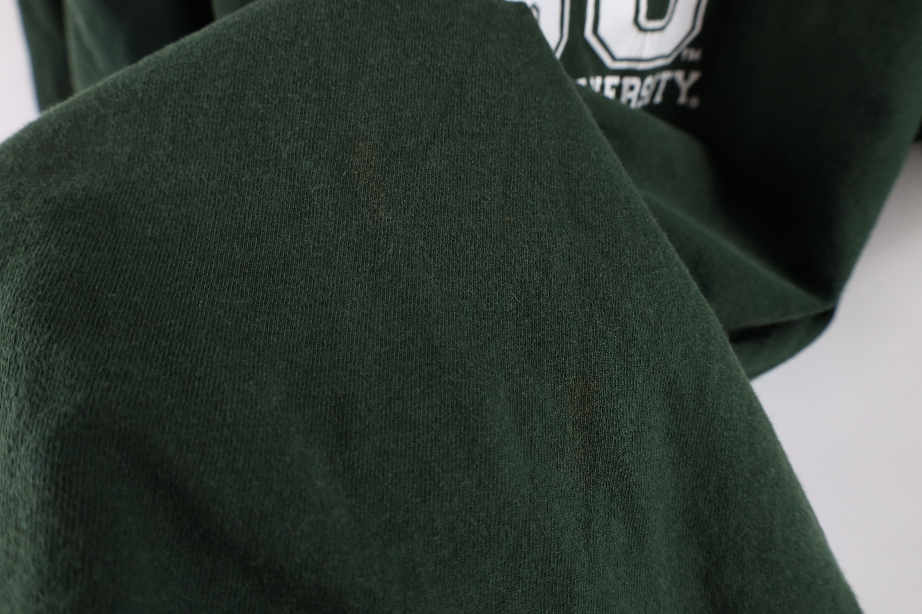 Vintage Vintage Spell Michigan State University T-Shirt Green Cotton Size US L / EU 52-54 / 3 - 5 Thumbnail