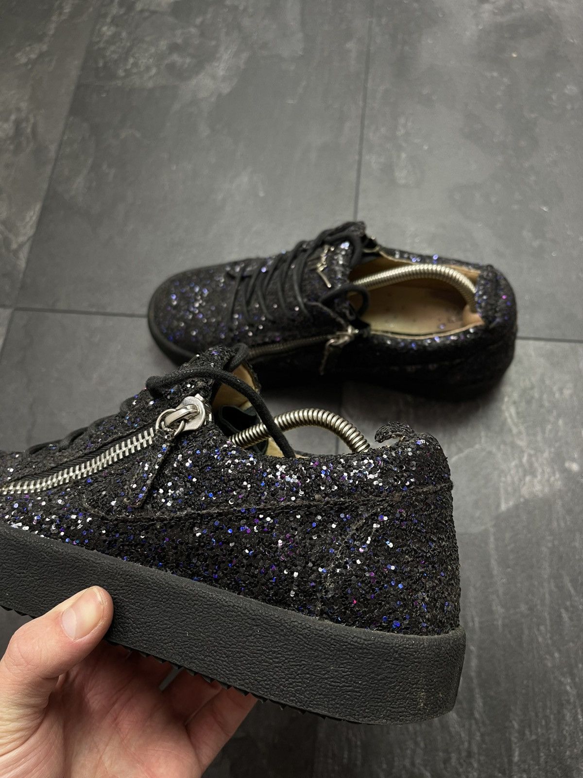 Giuseppe Zanotti × Vintage Vintage Giuseppe Zanotti Shoes Size US 7 / IT 37 - 10 Thumbnail