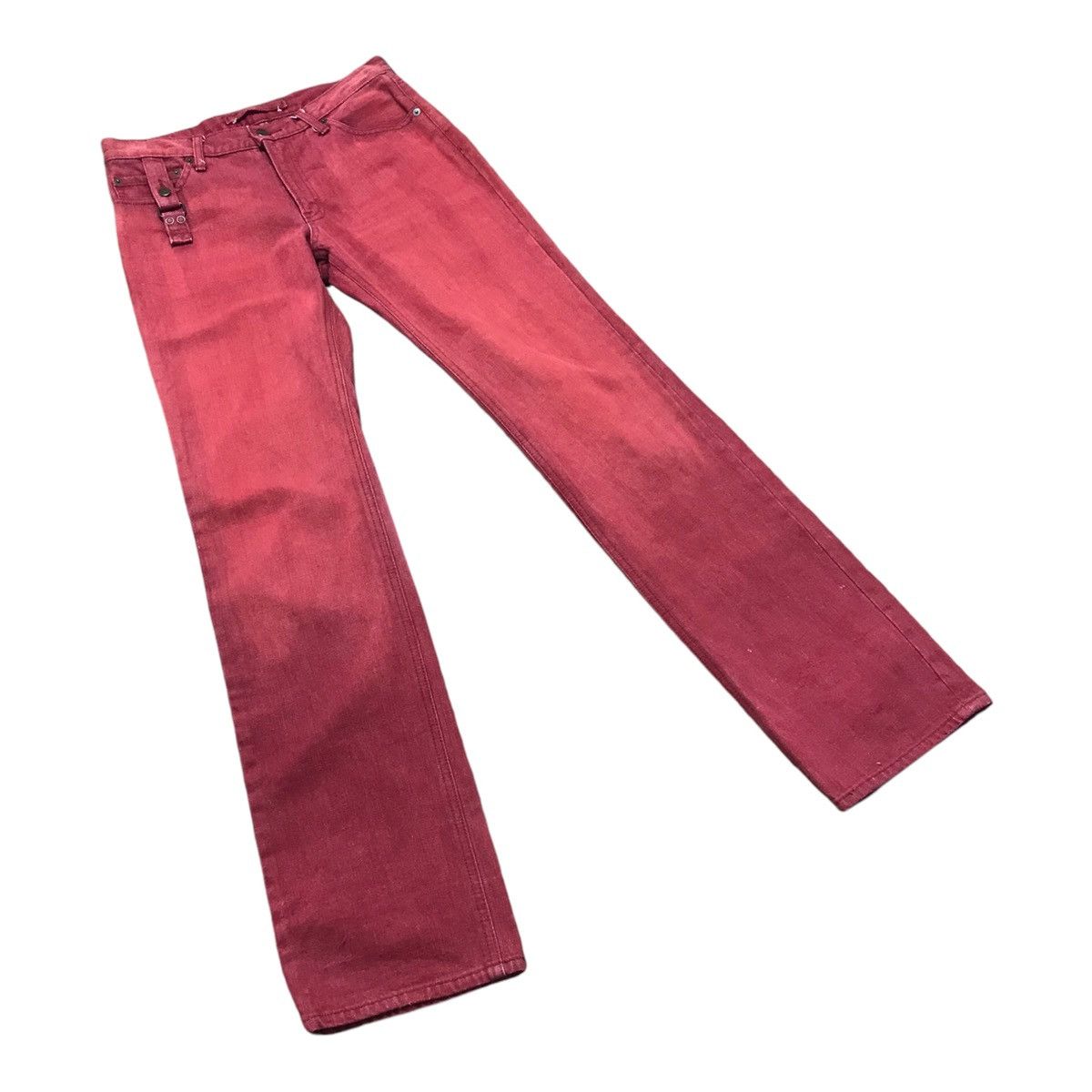Beauty Beast × If Six Was Nine × PPFM Japanese PPFM Red Denim Pant Size US 30 / EU 46 - 5 Thumbnail