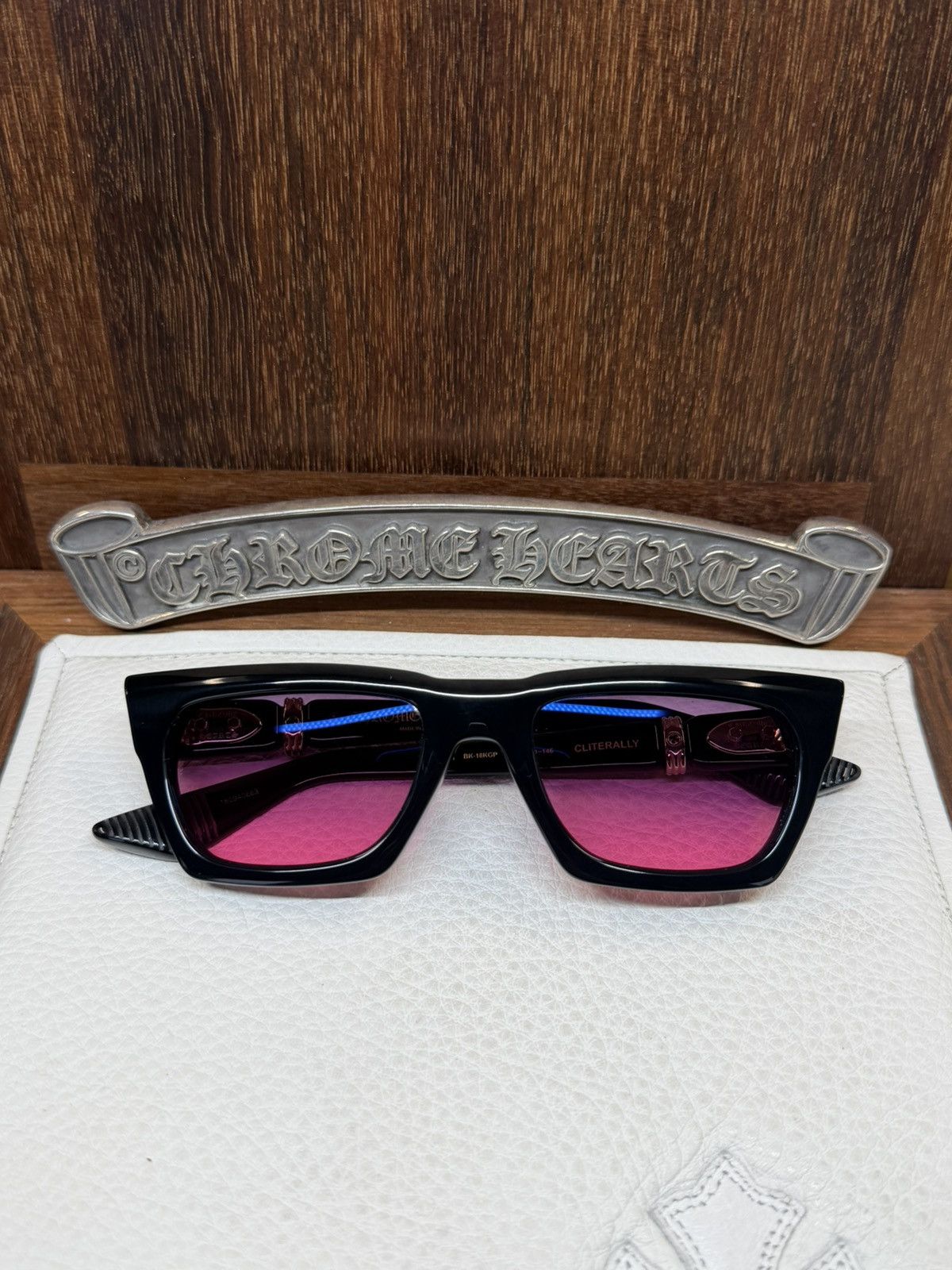 Chrome Hearts Chrome Hearts Cliterally Sunglasses Size ONE SIZE - 3 Thumbnail