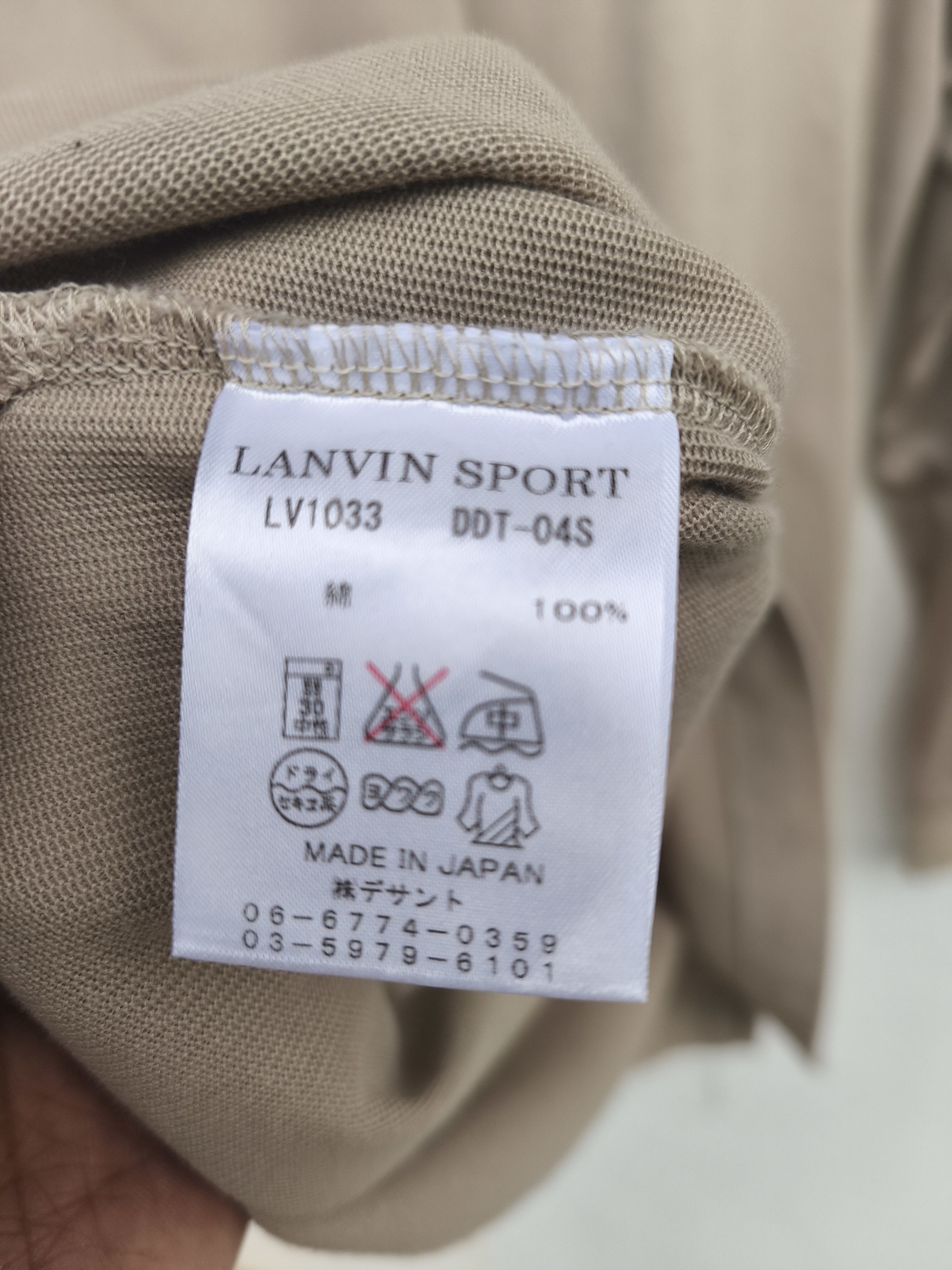 Lanvin Vintage Lanvin Polos long sleeve Size US M / EU 48-50 / 2 - 5 Thumbnail