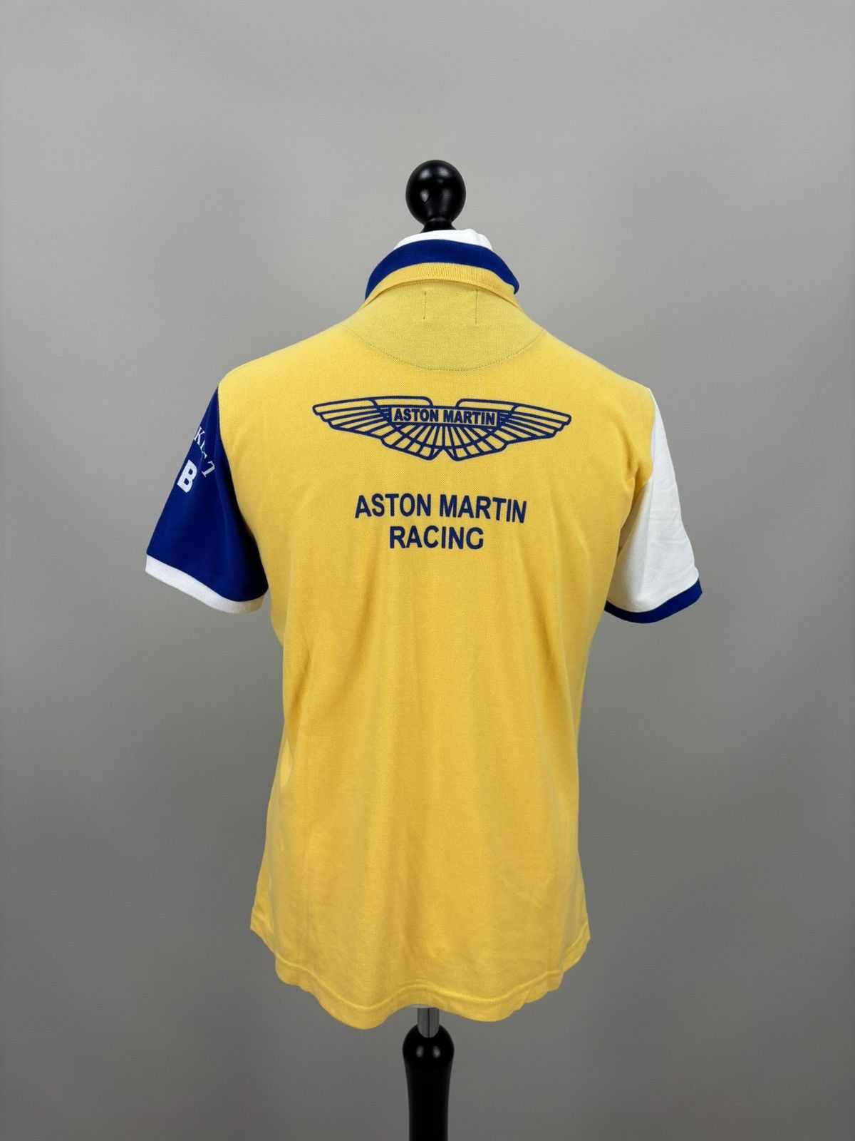Hackett Mens t shirt Hackett Aston Martin Size M Color Yellow Size US M / EU 48-50 / 2 - 5 Thumbnail