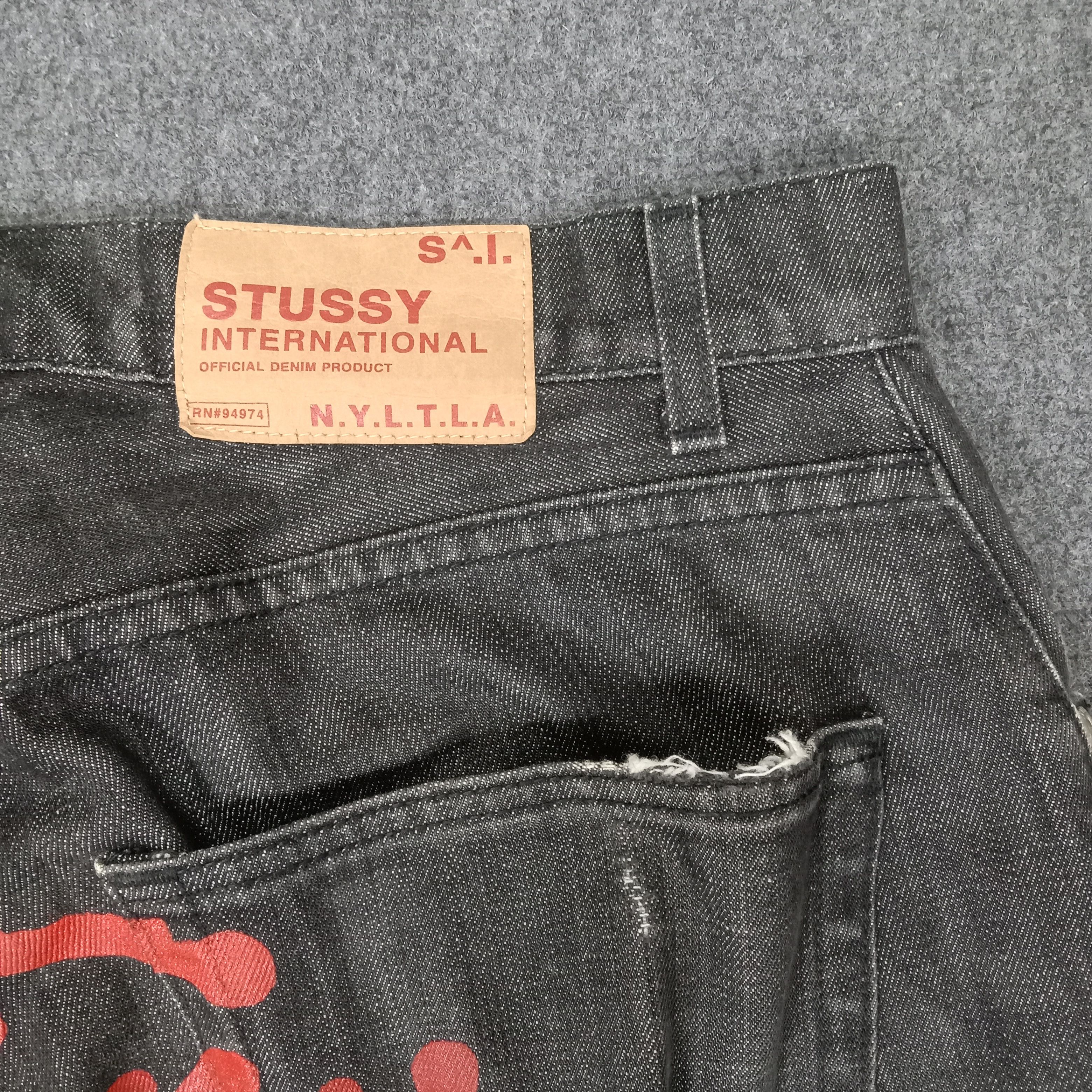 Stussy Stussy American Streetwear Style Baggy Denim Jeans Size US 32 / EU 48 - 3 Thumbnail