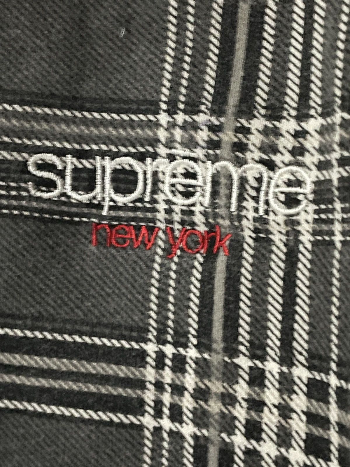 Supreme Supreme Grey Quarter-Zip Flannel Size US S / EU 44-46 / 1 - 2 Thumbnail