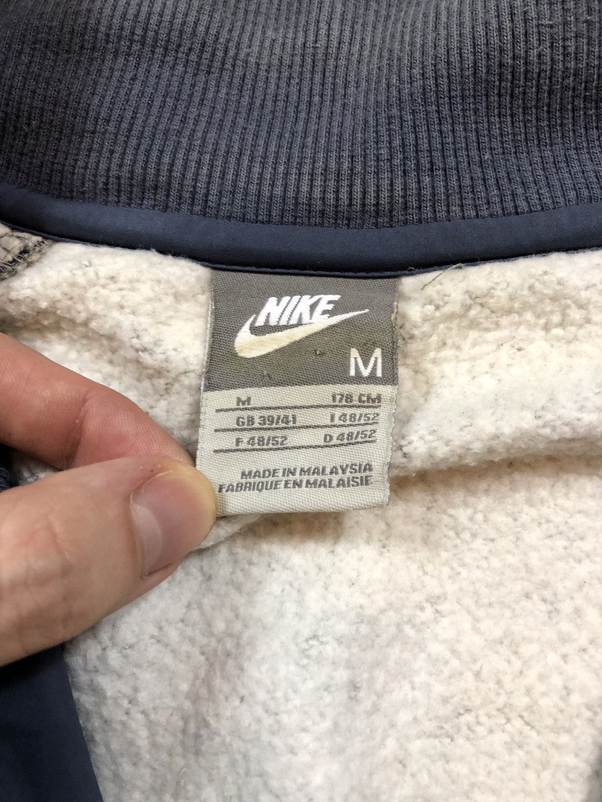Nike × Vintage 90’s NIKE RETRO SWOOSH LOGO TRACK JACKET RARE Y2K Size US M / EU 48-50 / 2 - 3 Thumbnail