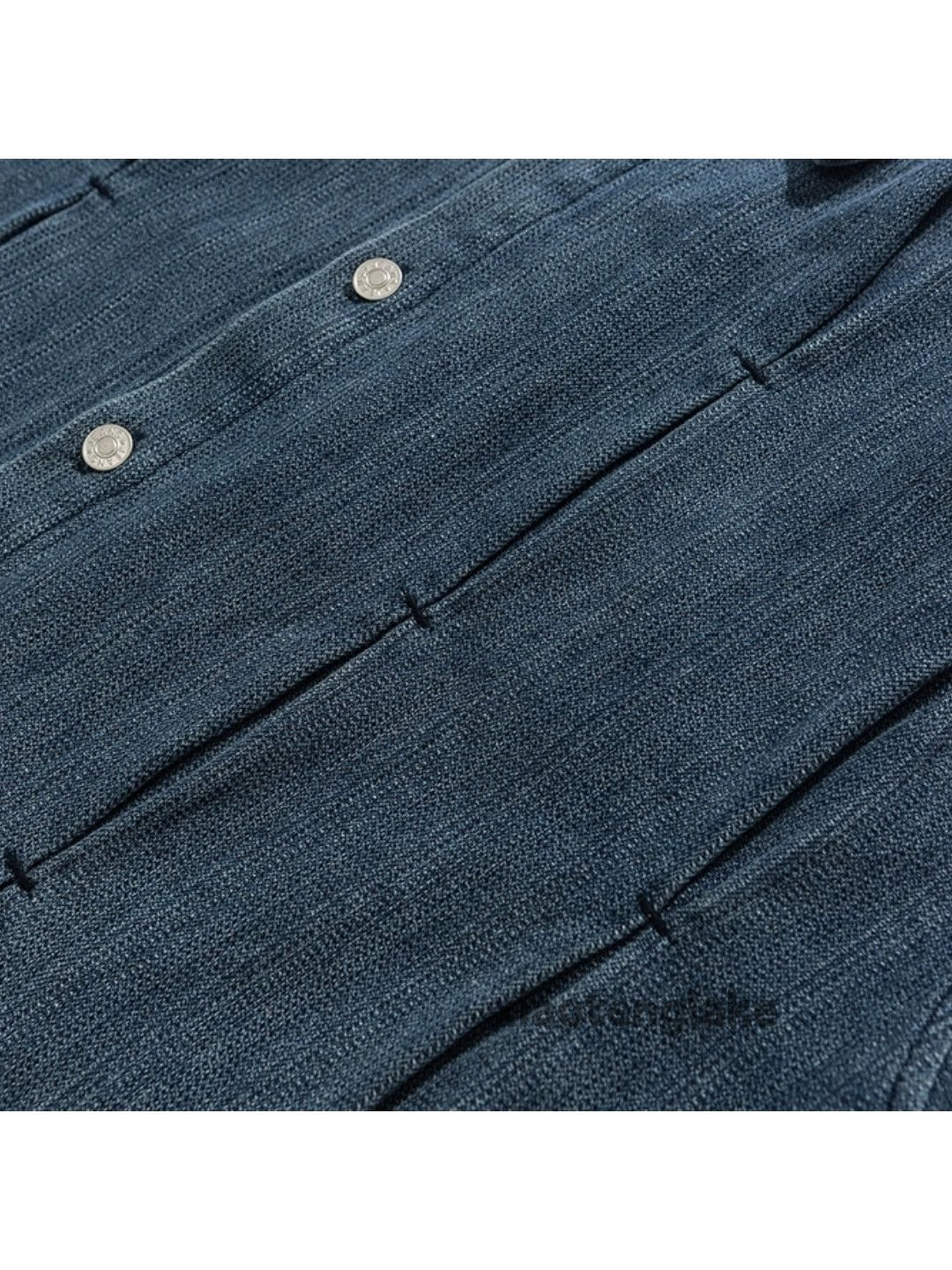 Vintage Unisex outdoor utility denim loose hiphop workwear shirt Size US L / EU 52-54 / 3 - 7 Thumbnail