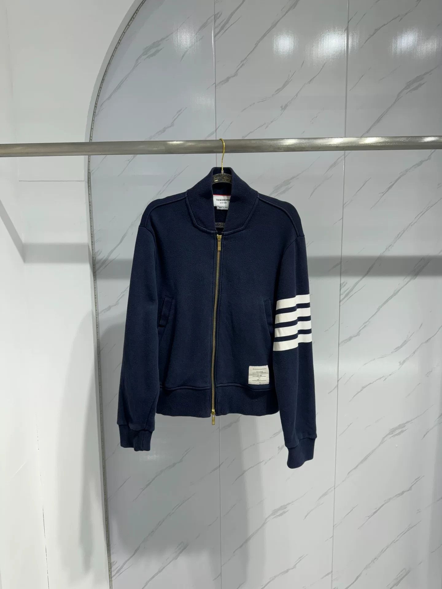 Thom Browne Thom Browne TB 4-Stripe Baseball Cardigan Size XS / US 0-2 / IT 36-38 - 1 Thumbnail