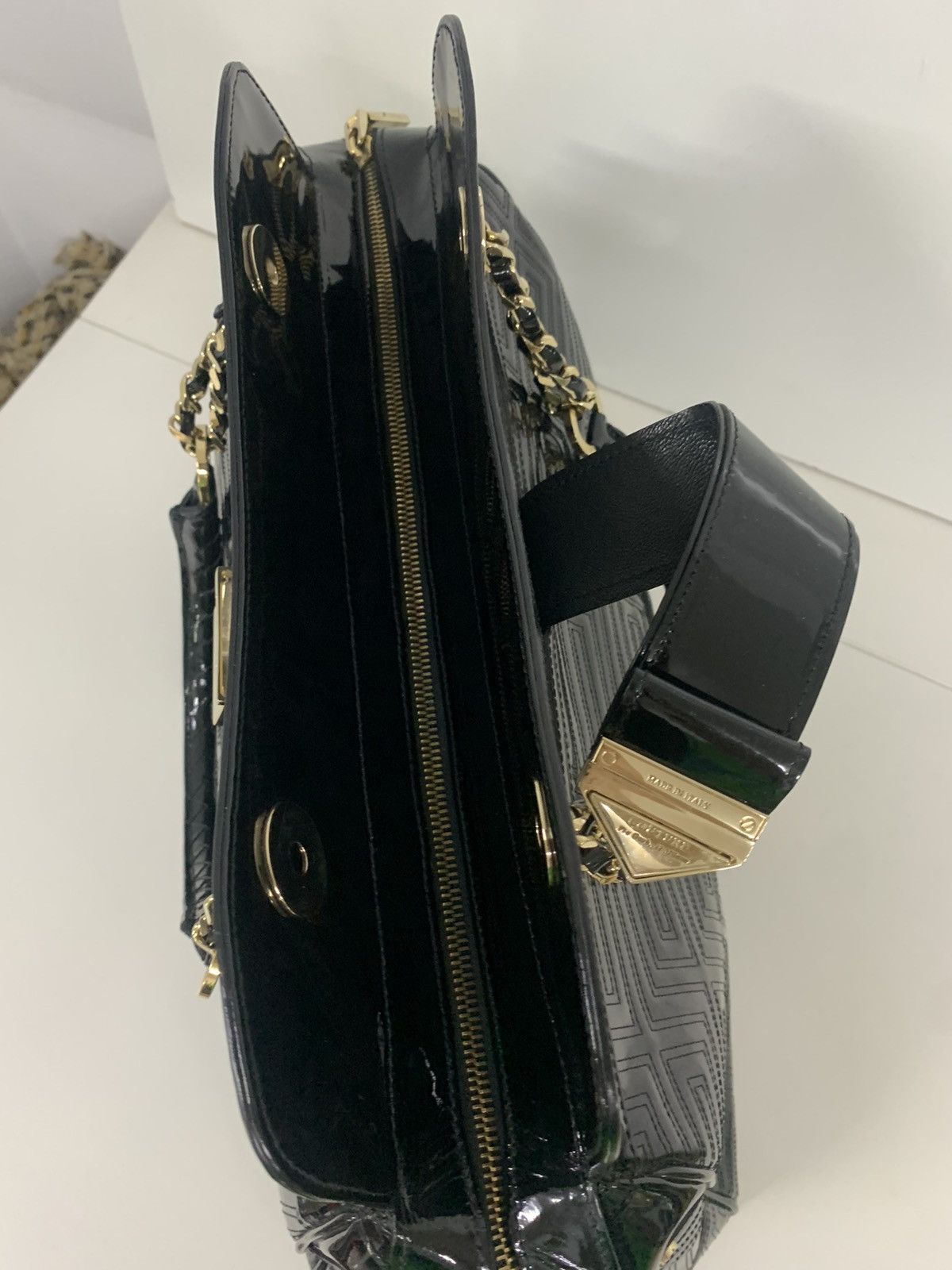 Versace Patent leather bag Versace Size ONE SIZE - 10 Thumbnail
