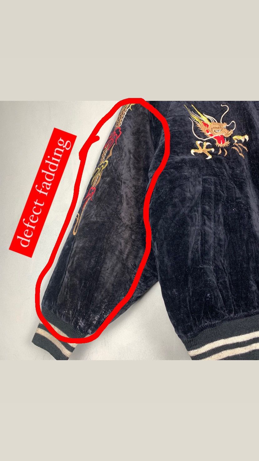 Vintage YOKOSUKA Scrip Japanese Sukajan Souvenir Jacket Size US M / EU 48-50 / 2 - 8 Thumbnail