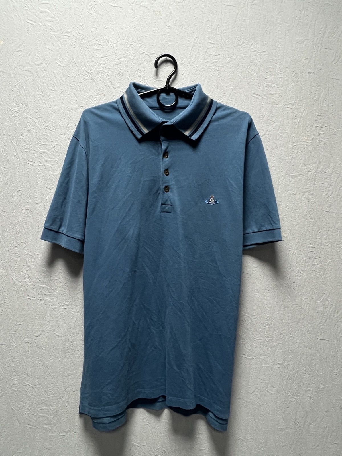 Vivienne Westwood Vivienne Westwood T-Shirt Polo Mini Logo Size US XL / EU 56 / 4 - 1 Thumbnail