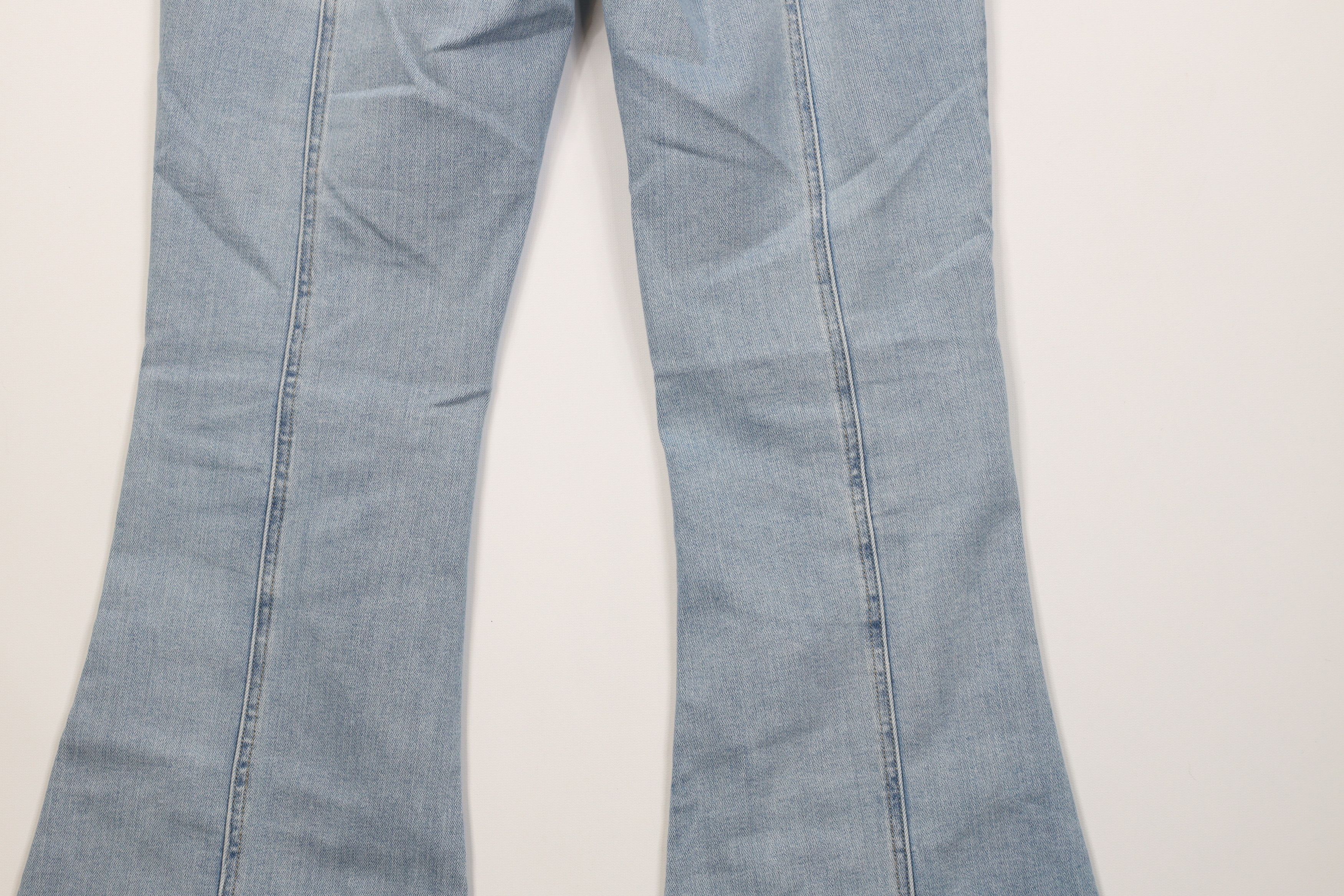 Vintage Vintage Y2K Streetwear Babydoll Bell Bottoms Denim Jeans Size 30" / US 8 / IT 44 - 12 Thumbnail