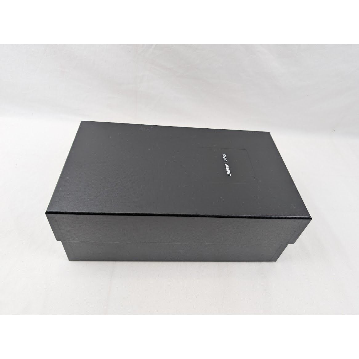 Saint Laurent Paris o1rshd1 Jacques Slide Strass Crepe Satin Sandal in Nero Size US 9 / EU 42 - 20 Thumbnail