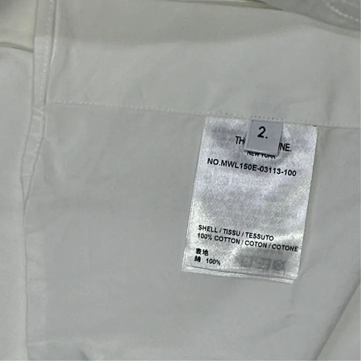Thom Browne Thom Browne Classic Stripe Long Sleeve Shirt -2507 Size US S / EU 44-46 / 1 - 6 Thumbnail
