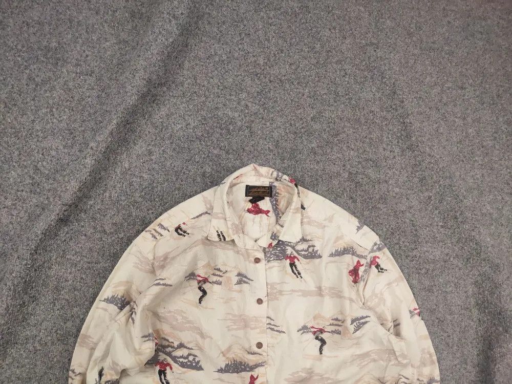 Eddie Bauer Vintage Eddie Bauer corduroy shirt print Long sleeve Size US L / EU 52-54 / 3 - 1 Thumbnail