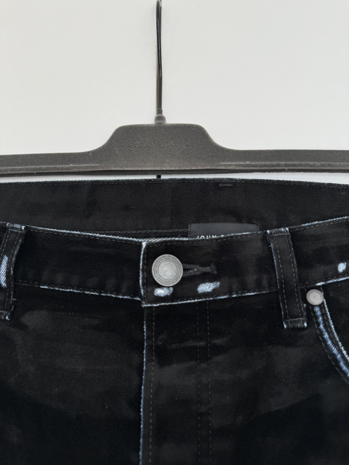 John Elliott The Daze Crushed Flock Denim FW21 36 Size US 36 / EU 52 - 6 Thumbnail