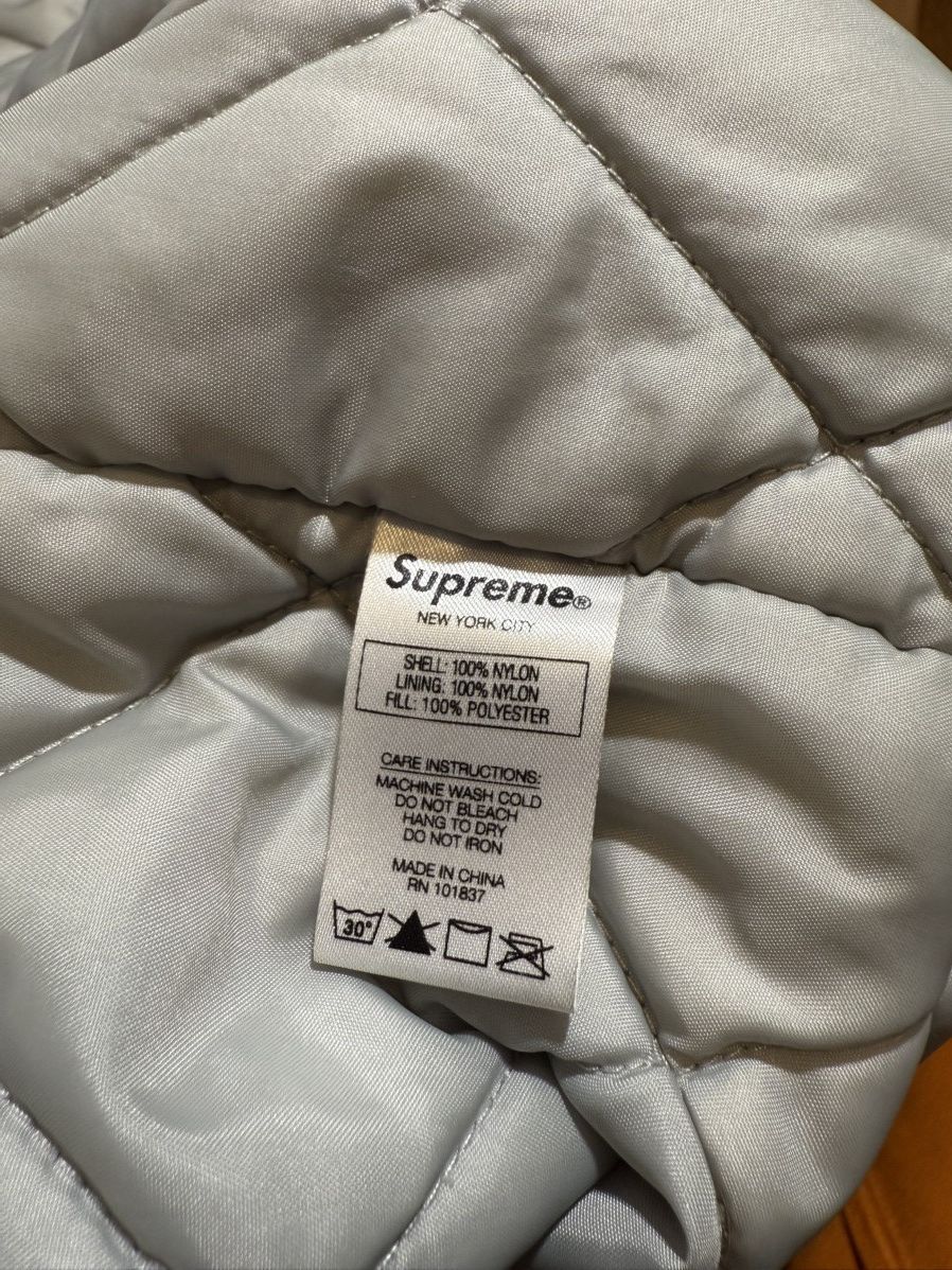 Supreme Supreme Sleeve Script Sideline Jacket Size US L / EU 52-54 / 3 - 5 Thumbnail