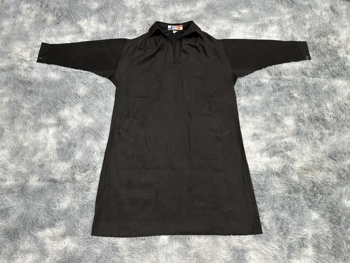 Issey Miyake 🔥70s Issey Miyake Oversized Pullover Shirt Skipper Collar Size US L / EU 52-54 / 3 - 6 Thumbnail