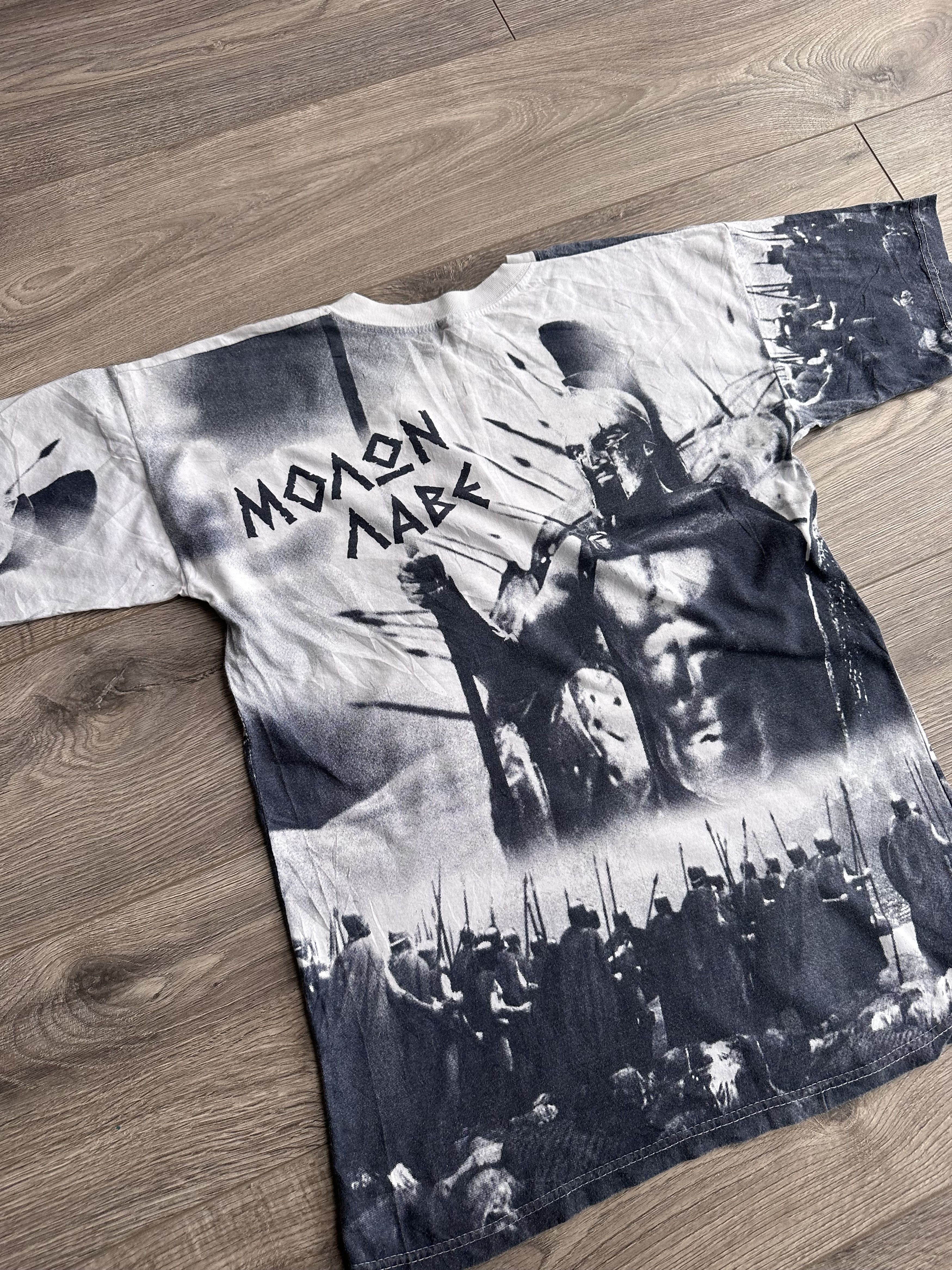 Vintage Greek mythology molon labe vintage t shirt Size US S / EU 44-46 / 1 - 5 Thumbnail