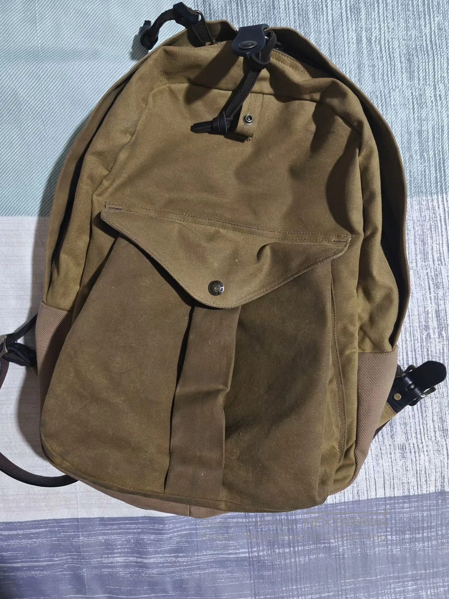 Filson Filson 70307 Waxed Canvas Backpack. Size ONE SIZE - 1 Thumbnail