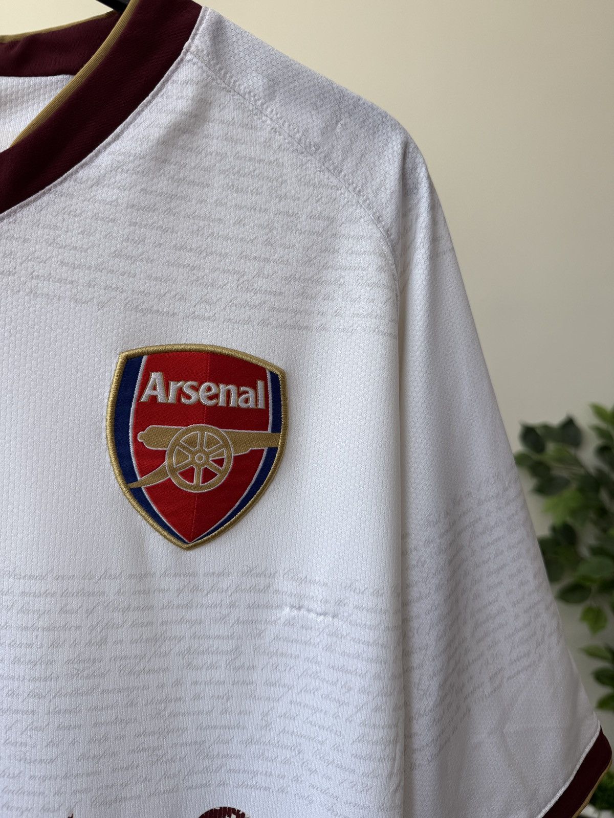 Nike ARSENAL LONDON 2007 2008 AWAY FOOTBALL SOCCER JERSEY NIKE Size US XXL / EU 58 / 5 - 4 Thumbnail