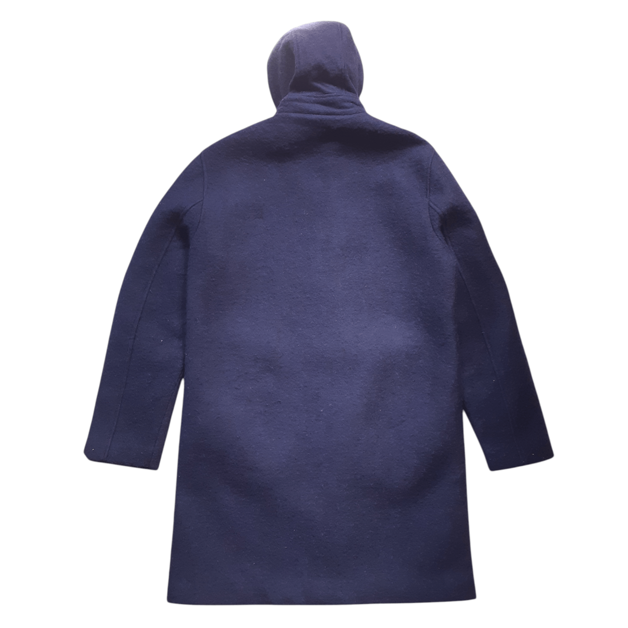 Adolfo Dominguez ADOLFO DOMINGUEZ Hooded Wool Coat Women size Small Navy Size S / US 4 / IT 40 - 6 Thumbnail