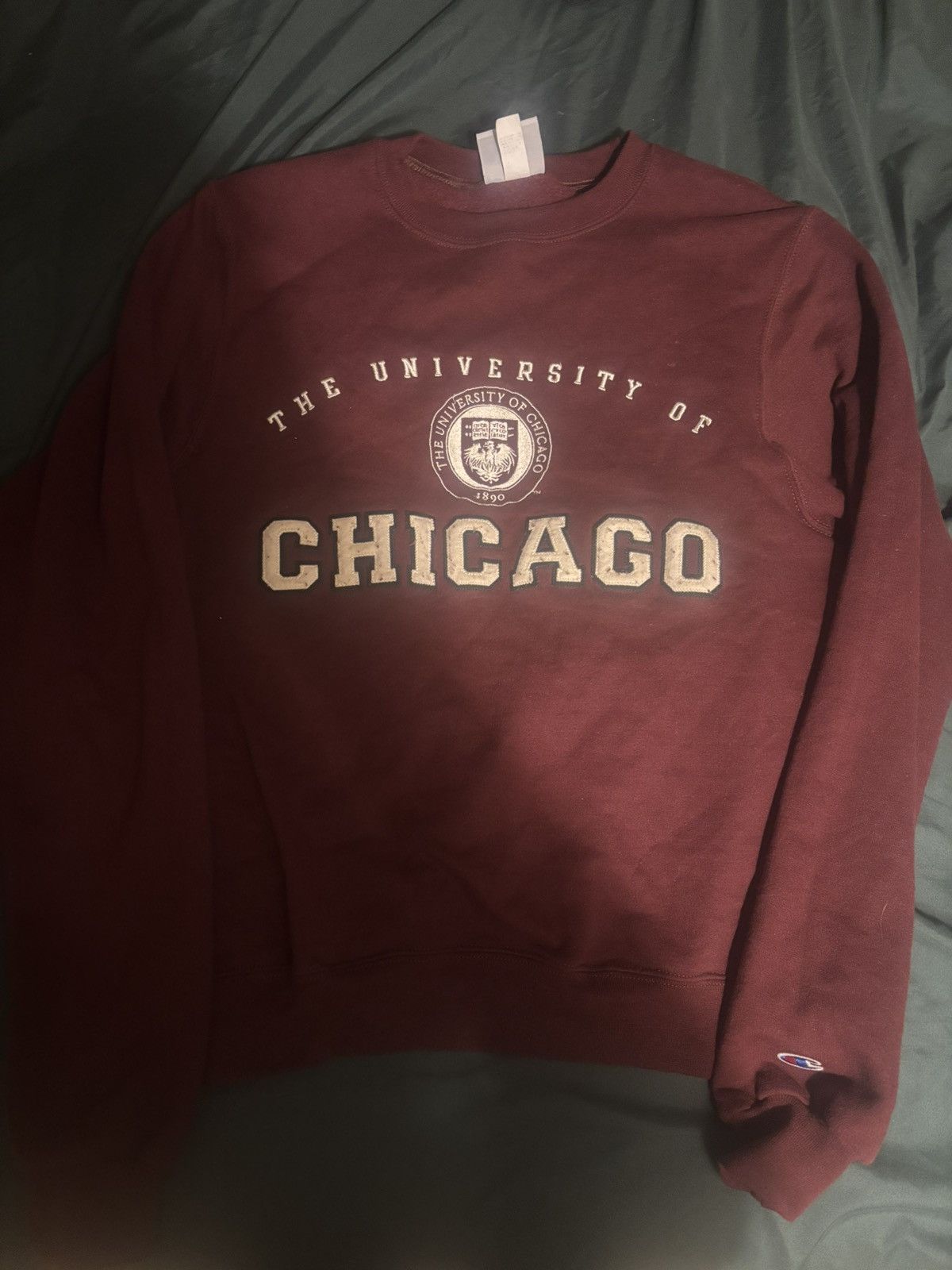 Champion Red College Sweater Size US XS / EU 42 / 0 - 1 Thumbnail