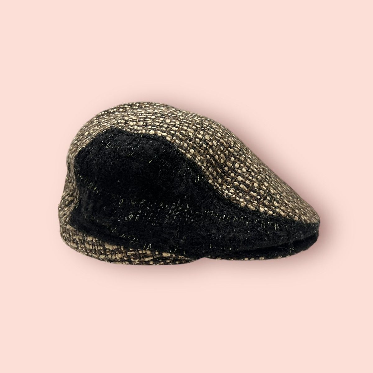 Japanese Brand × Le Grande Bleu (L.G.B.) RARE VINTAGE CATCHUP KNITTED WOOL BLEND BARETTA Size ONE SIZE - 5 Thumbnail