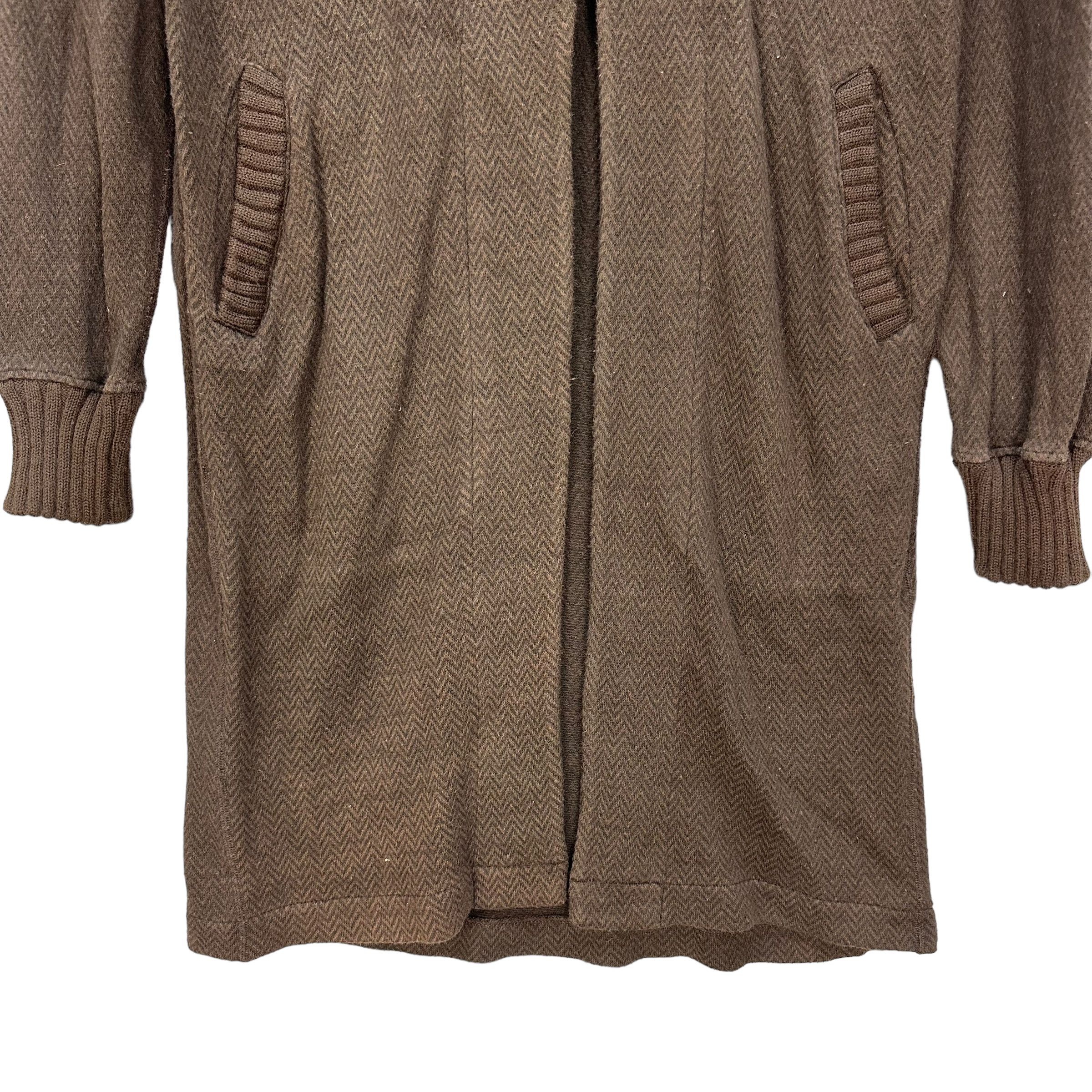 Hysteric Glamour HYSTERIC RAT/ART KNITTED LONG COAT JACKET #8917-038 Size M / US 6-8 / IT 42-44 - 4 Thumbnail