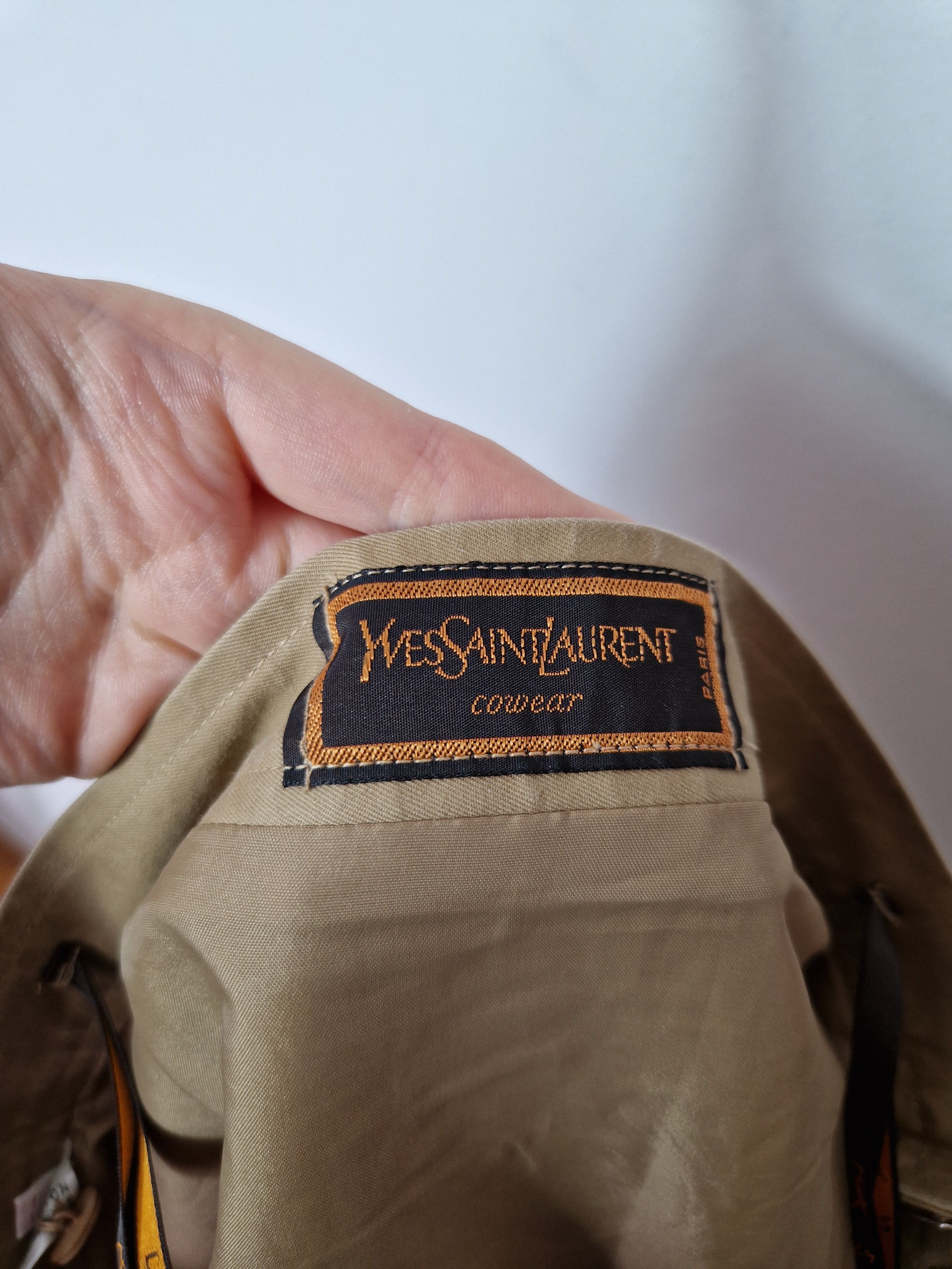 Vintage × Yves Saint Laurent Yves Saint Laurent skirt Size 30" / US 8 / IT 44 - 11 Thumbnail