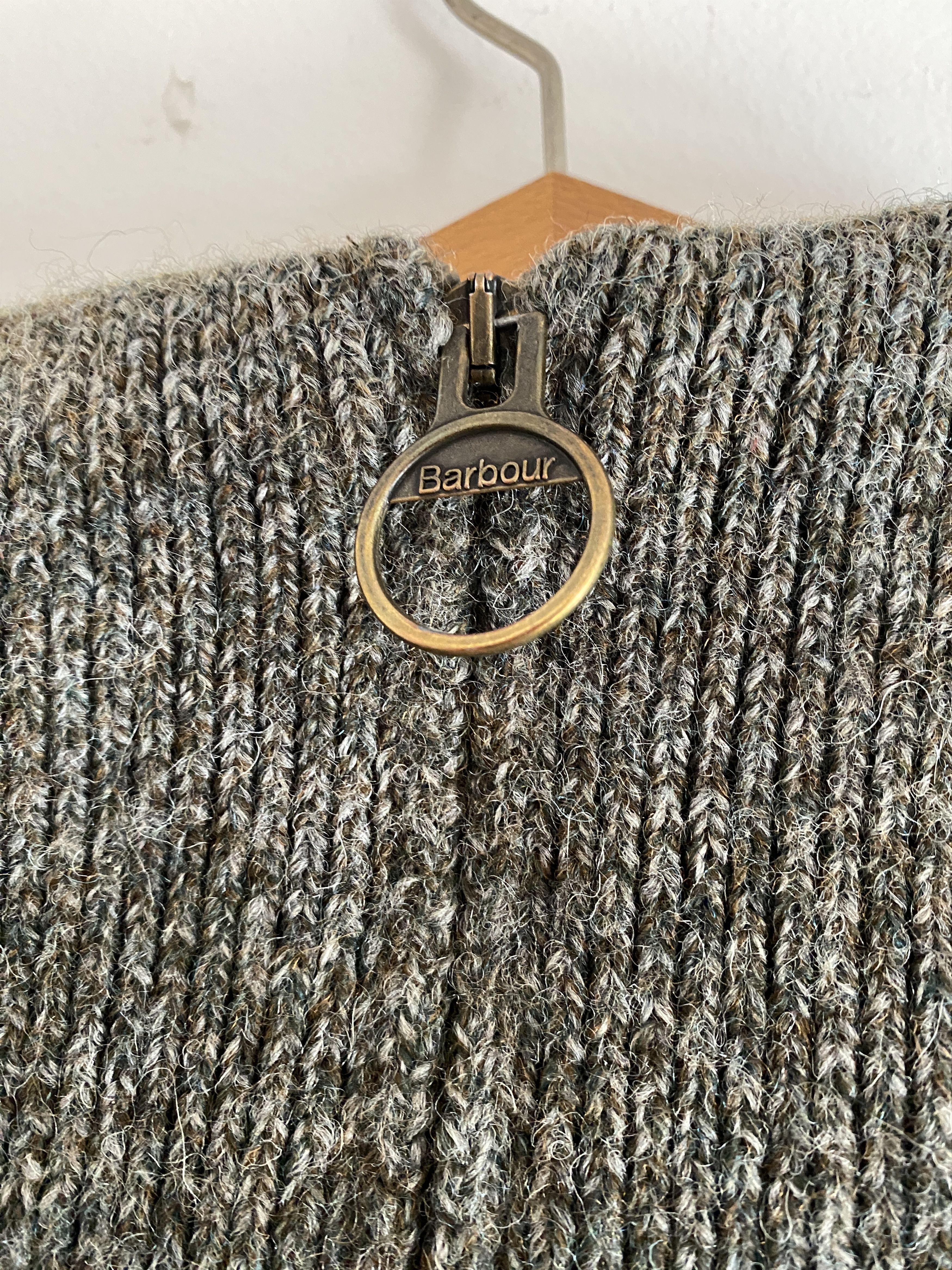 Barbour Vintage Barbour Zip Sweater Size US L / EU 52-54 / 3 - 4 Thumbnail