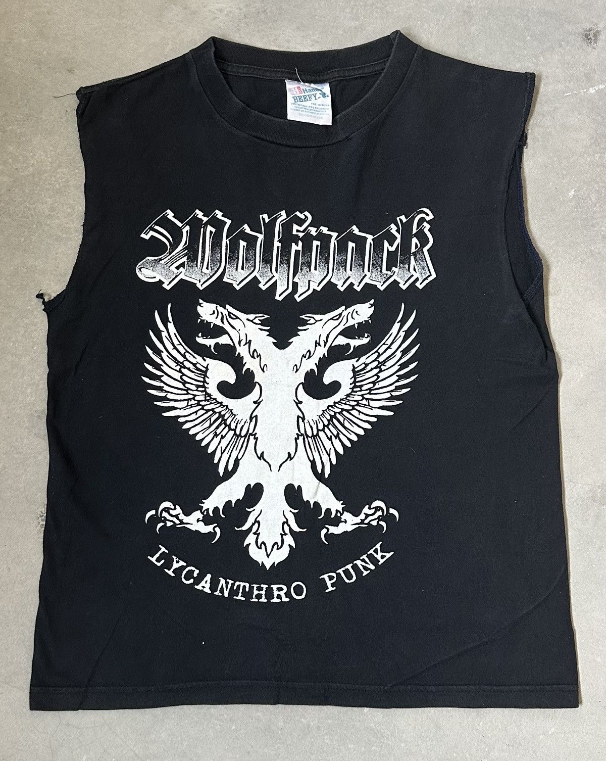 Vintage VINTAGE WOLFPACK PUNK BAND TEE Size US S / EU 44-46 / 1 - 1 Thumbnail
