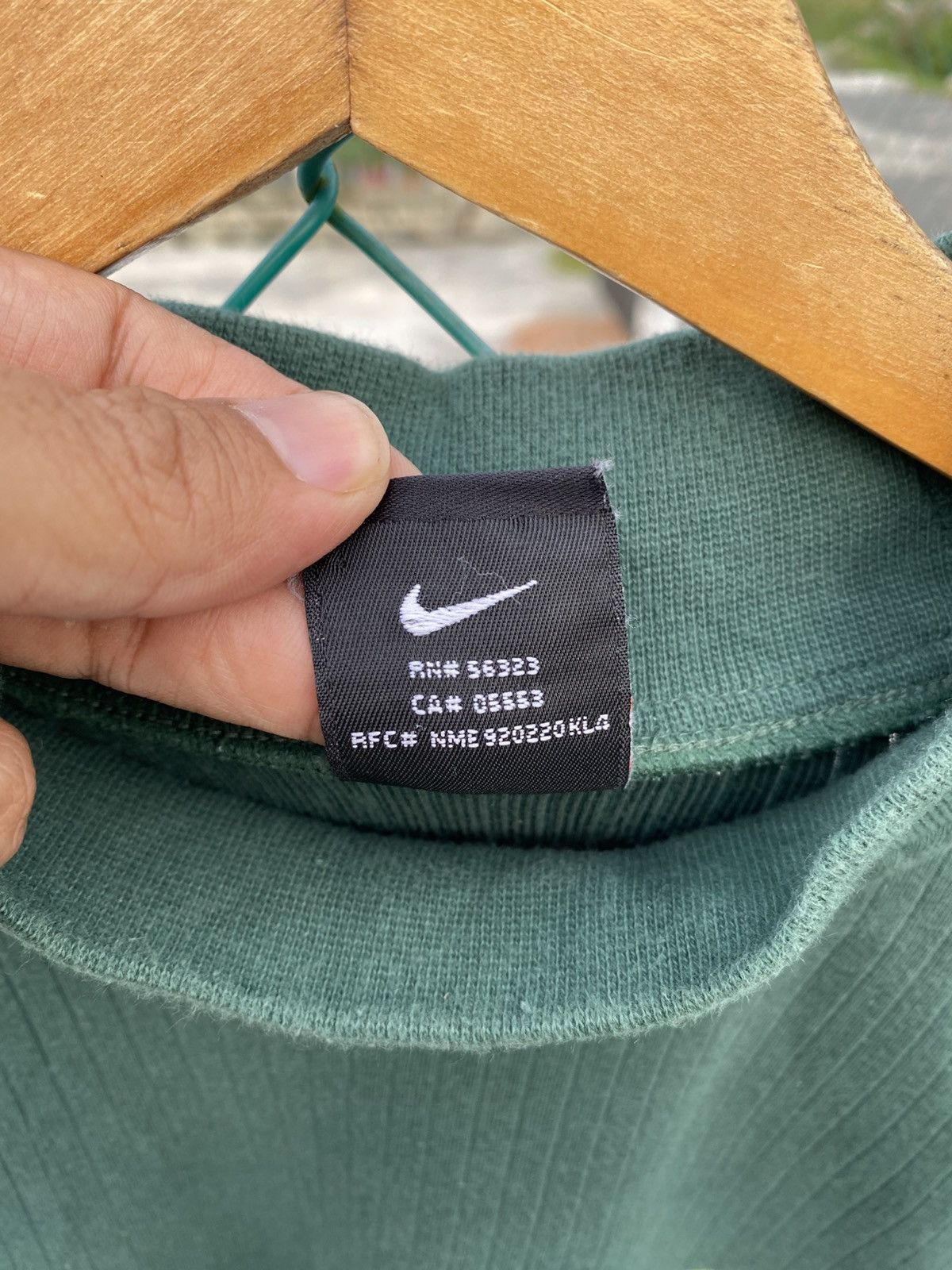 Nike Vintage 90’s Nike oregon mock neck swoosh long sleeve tees Size US XXL / EU 58 / 5 - 9 Thumbnail