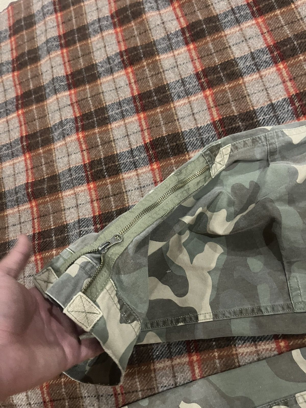 Dickies Y2K 2000’s Baggy Camo Military Skater Cargo Pants 34 x 30 Size US 34 / EU 50 - 6 Thumbnail