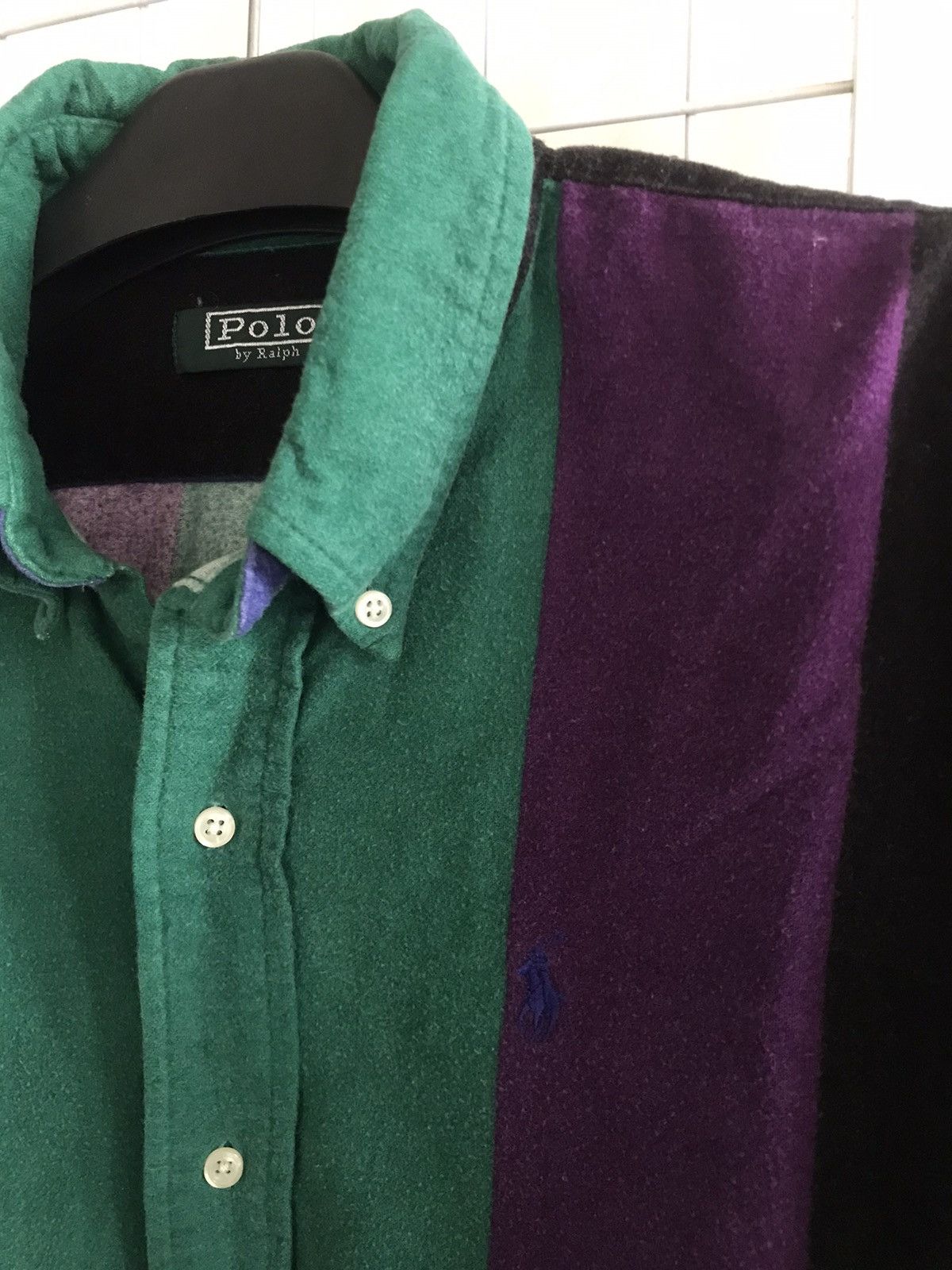 Polo Ralph Lauren × Ralph Lauren × Vintage Crazy VTG Polo Ralph Lauren Green Label Size US XL / EU 56 / 4 - 3 Thumbnail