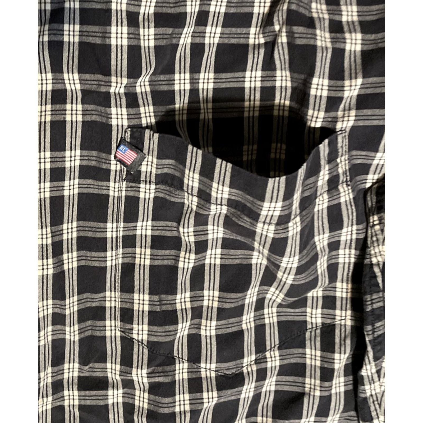 Ralph Lauren Ralph Lauren Polo Jeans Co Shirt Mens Large Plaid Button-Up 100% Cotton Casual Size US L / EU 52-54 / 3 - 4 Thumbnail