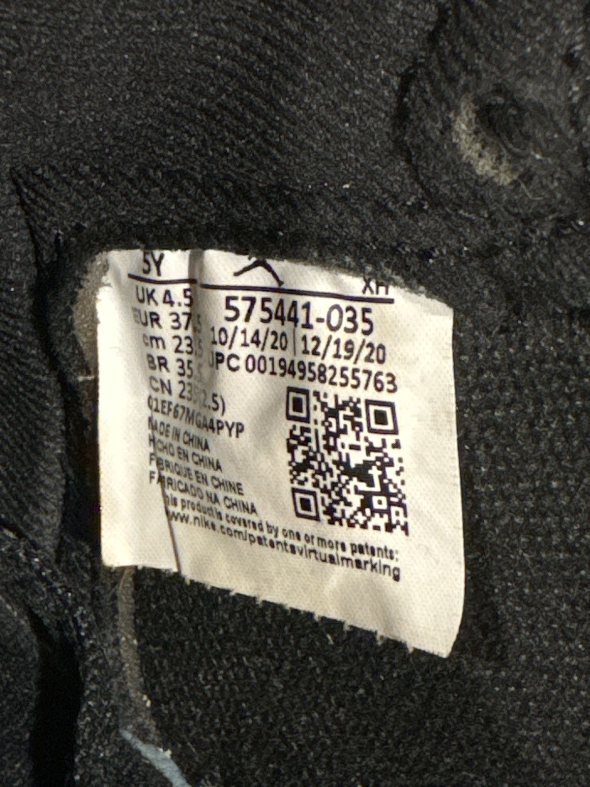 Nike Air Jordan 1 Retro High OG ‘Shadow’ 2018 Size US 5 / EU 37 - 7 Thumbnail